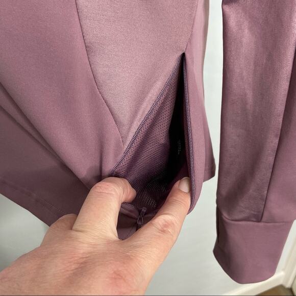 Fabletics Alecia Rouge Hoodie Mauve Pullover Activewear Yoga Gym Size S - Picture 9 of 11